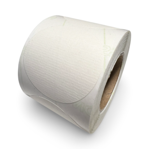 Sluitsticker Antique White - 250 Stuks - rond 50mm - met relief