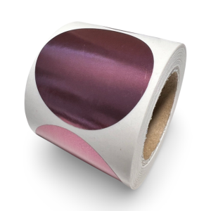Sluitsticker Champagne Pink Gold | rond 50mm