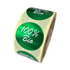 100% Bio sticker