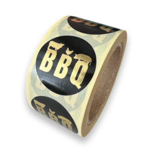 BBQ voedseletiket