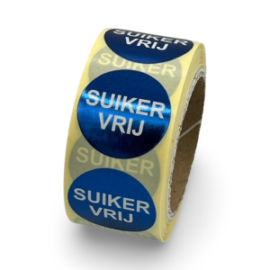 suikervrij sticker