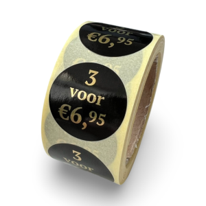 Prijssticker €6,95