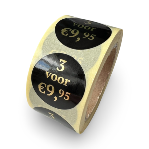 kortingsetiket €9,95