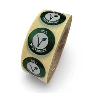 100%vegetarisch sticker