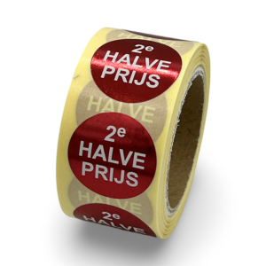 2ehalveprijs sticker