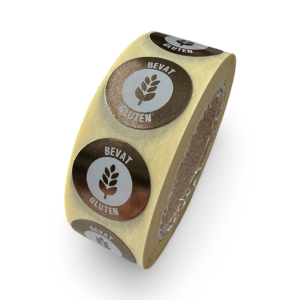 BevatGluten sticker