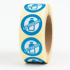 Lactosevrij sticker